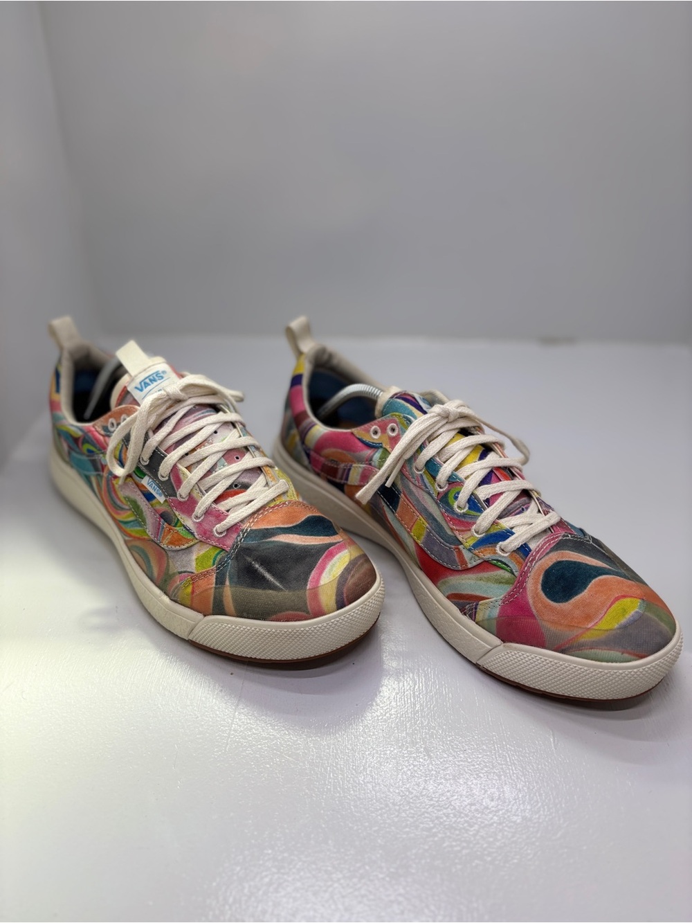 Vans UltraRange Neo VR3 Multicolor Psychedelic Swirl Sneakers Men’s 12 EU 46 - Picture 9 of 15